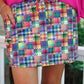 PREORDER- Happy Houndstooth Skort