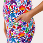Everyday Zipper Dress, Fiesta Time White