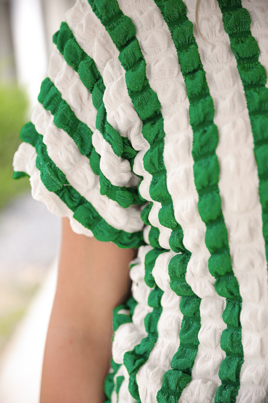 Bold And Bubbly Top, Green