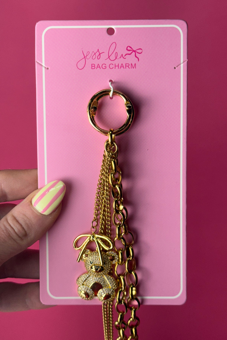Luxe Cub Bag Charm