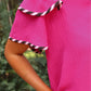 PREORDER- Ava Flutter Sleeve Blouse- Neapolitan Stripes