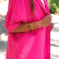 Sutton Button Up Top- Pink