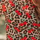 Kora Short Sleeve Mesh Top- Cherries Gone Wild