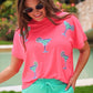 Margaritaville Sequin Patch Top