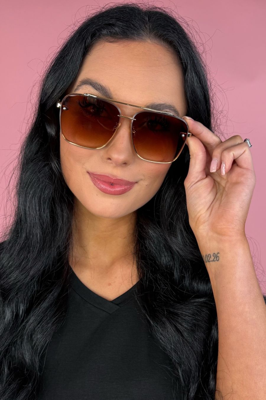 Golden Gaze Sunglasses