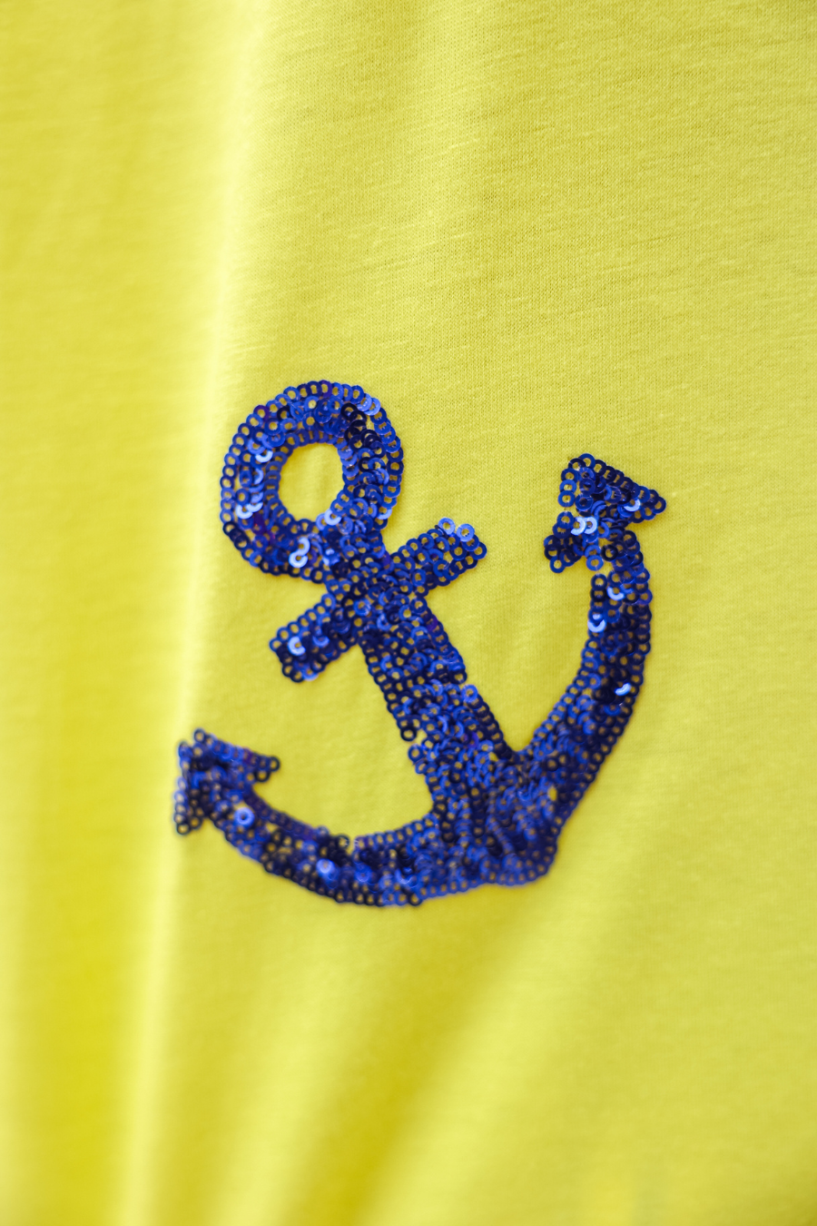 Set Sail Sequin Patch Top