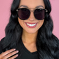On the Bright Side Sunglasses- Black