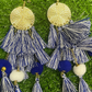 Claire Tiered Tassel Earrings