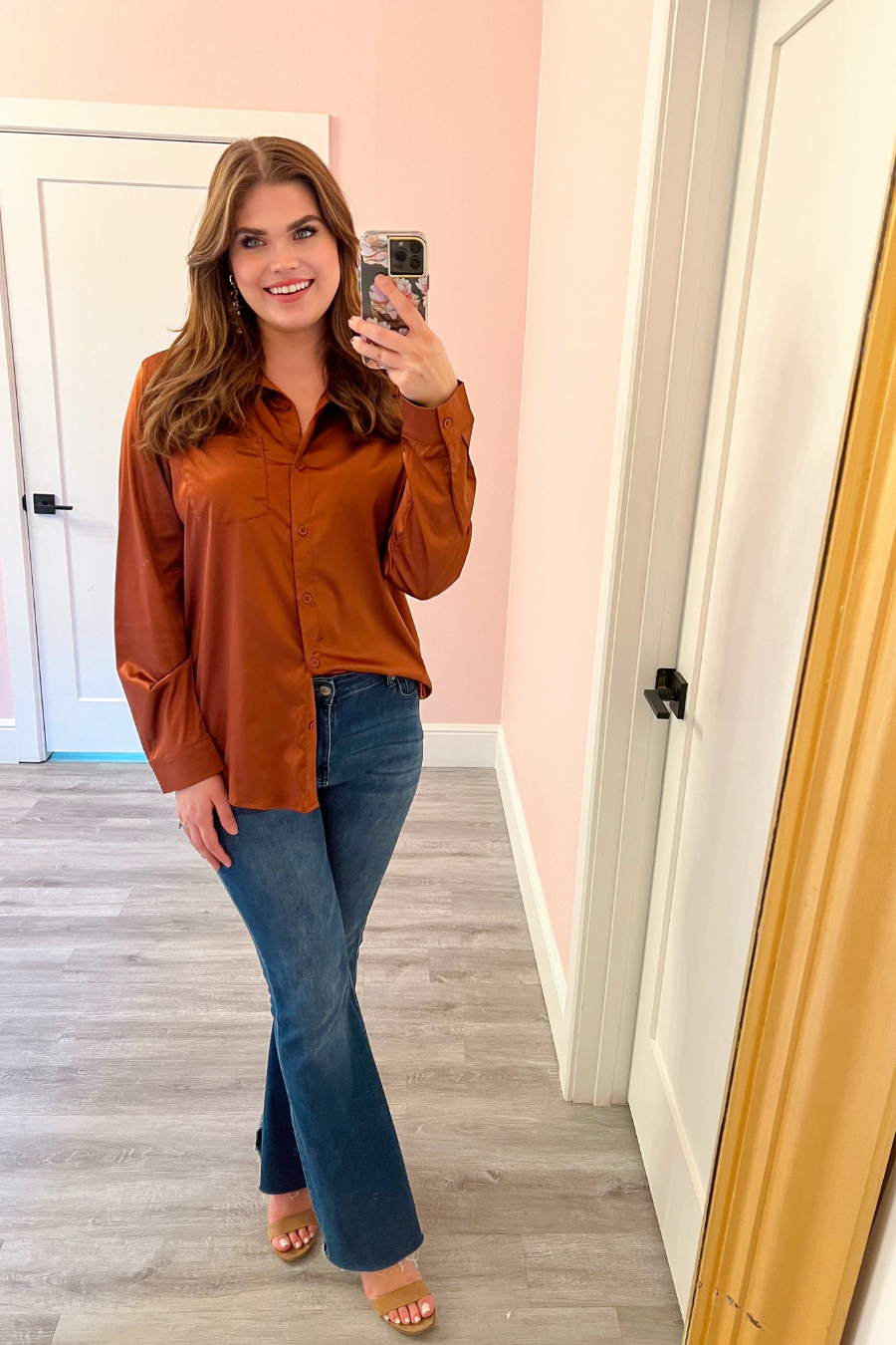 Boss Babe Button Up Top - Jess Lea Wholesale