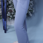 PREORDER- Compression Flared Leggings- Icy Gray