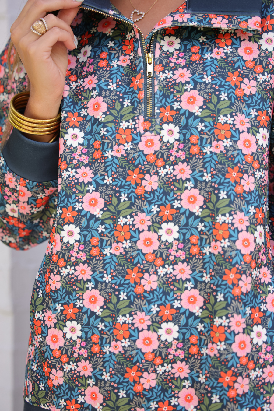 PREORDER- Everyday Pullover- Gwen Floral