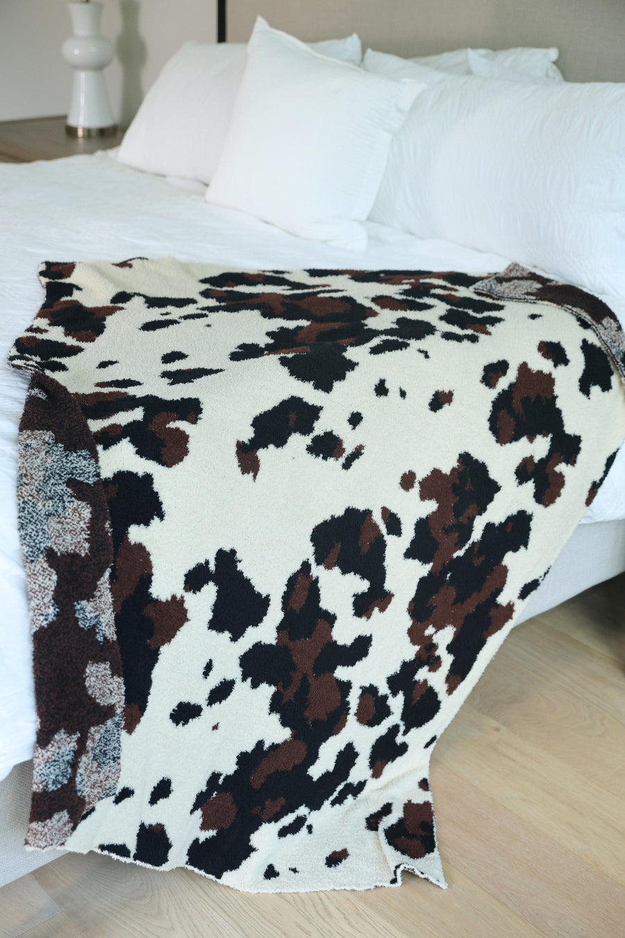 Cowhide Couture Blanket