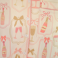 Bows & Bubbly Ruffle Pajama Set