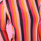 PREORDER- Kate Mesh Top- Boo Stripes