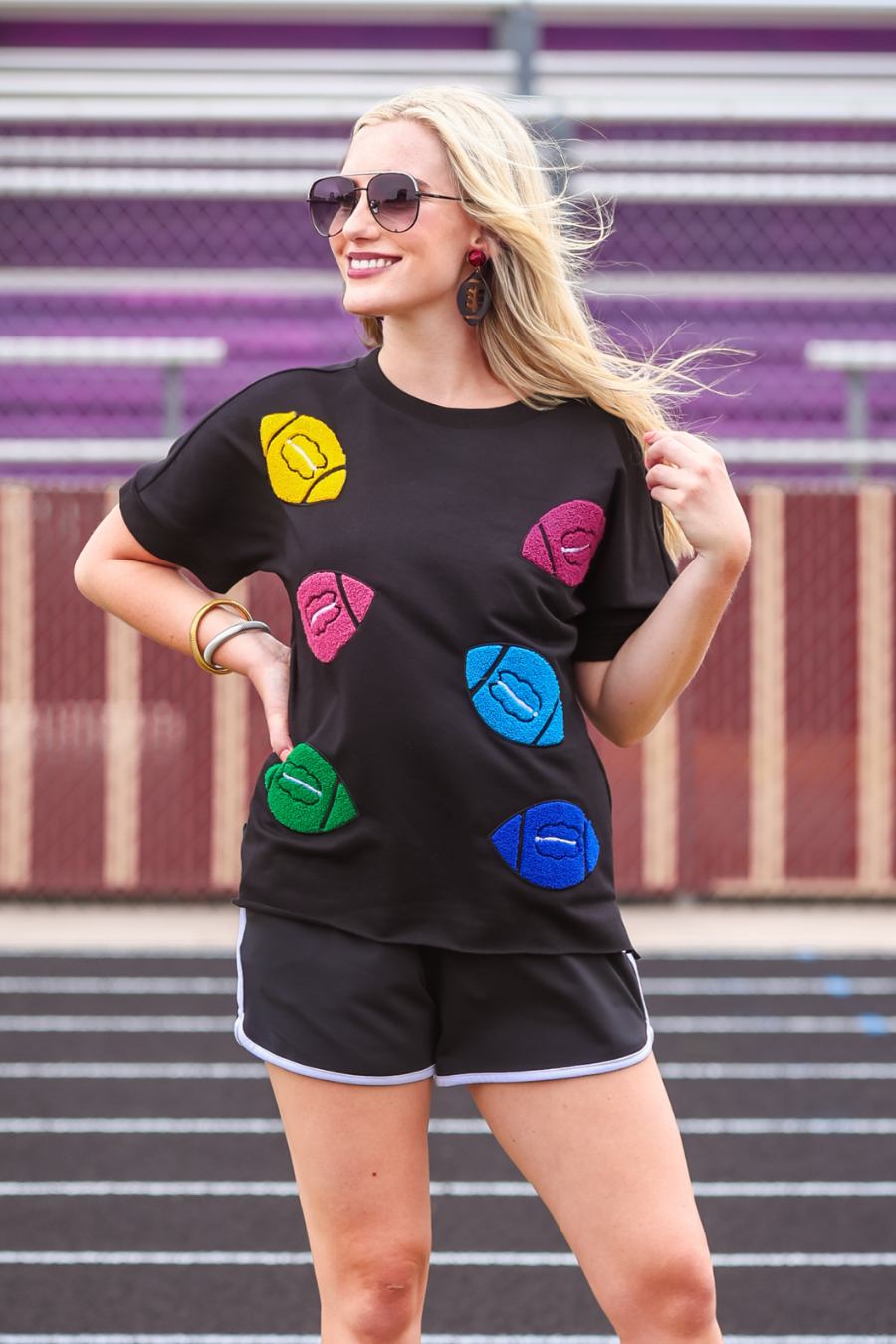 Pass The Ball Patch Top