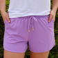 Solid Lavender Everyday Shorts