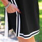 PREORDER- Sideline Tunic Biker Set- Black