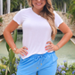 Solid Dusty Blue Everyday Shorts