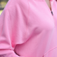 Kayla Luxe Hooded Quarter Zip Pullover- Light Pink
