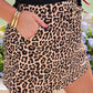Safari Chic Leopard Skort