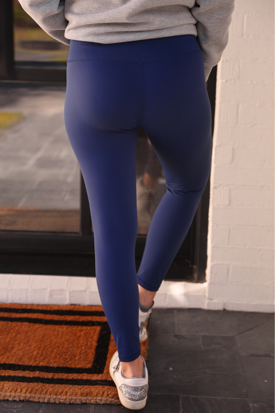 Compression Leggings- Navy