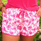 Eternal Blossom Everyday Shorts- Pink