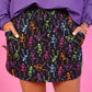 PREORDER- Party Skeletons Skort
