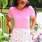 Spring Happy Blooms Skort