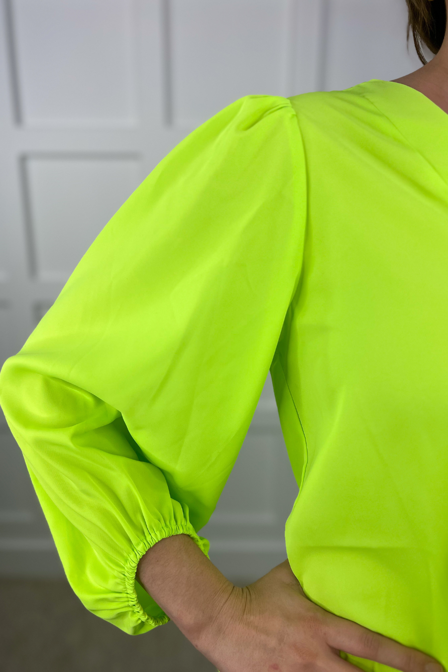 Jamie Balloon Sleeve Top - Jess Lea Wholesale