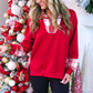 Juniper Plaid Pullover- Red