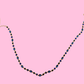 Santorini Stone Necklace- Blue
