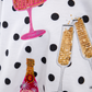 PREORDER- Polka Dot Cheers Terry Pullover