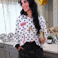 PREORDER- Velvet Hour Sequin Skort- Black