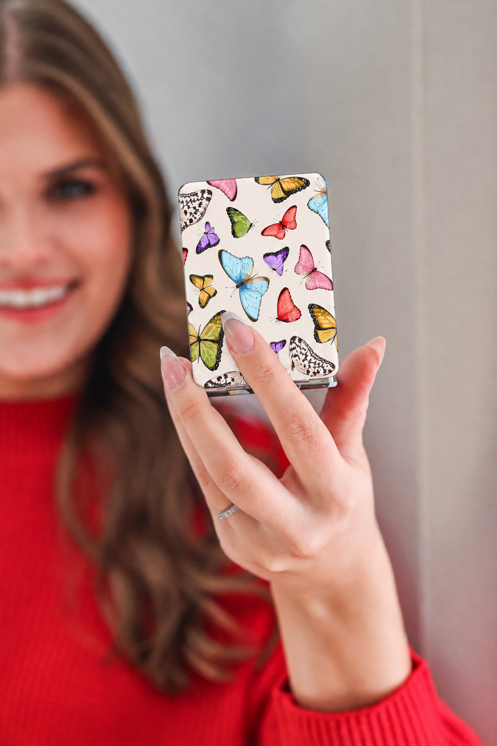 PREORDER- Compact Mirror- Butterfly Bliss