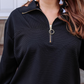 Levi Ribbed Quarter Zip Pullover
