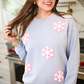 Falling Snowflakes Pullover