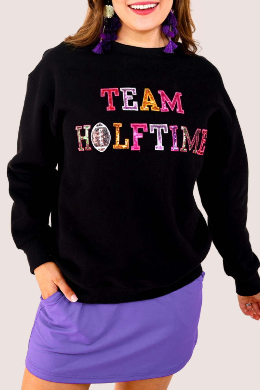 Team Halftime Patch Sweatshirt
