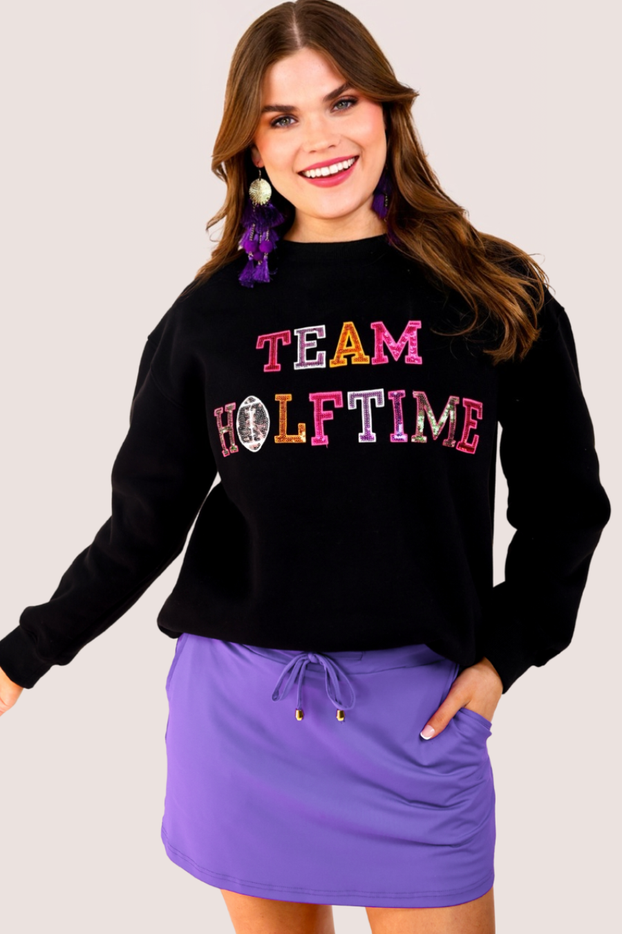 Team Halftime Patch Sweatshirt