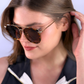 On the Bright Side Sunglasses - Tortoise