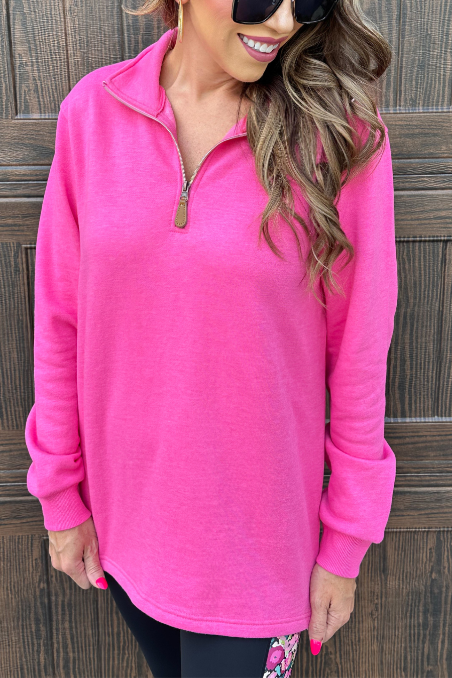 Miley Quarter Zip Pullover