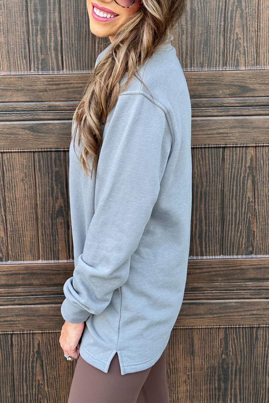Miley Quarter Zip Pullover