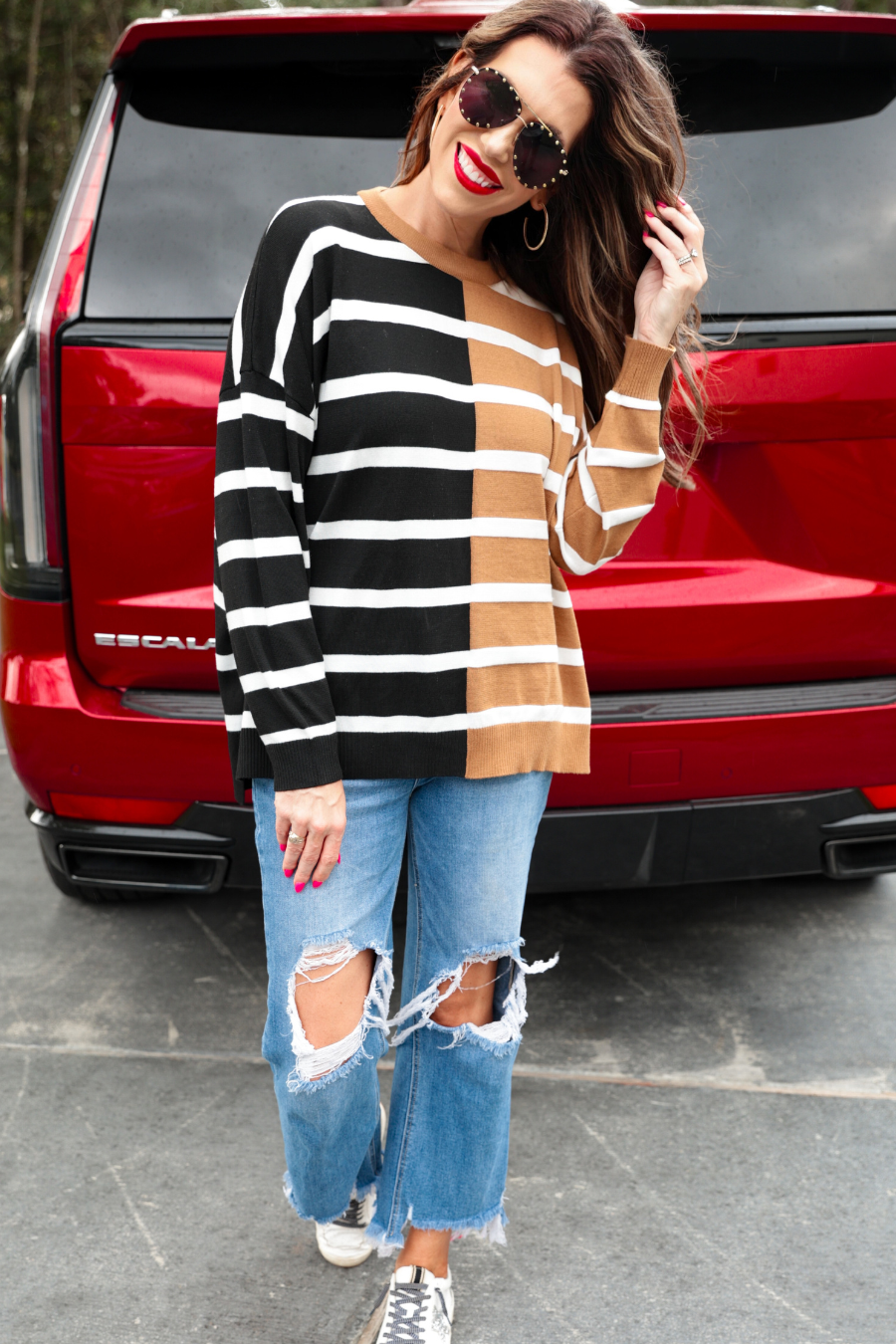 Parker Striped Sweater