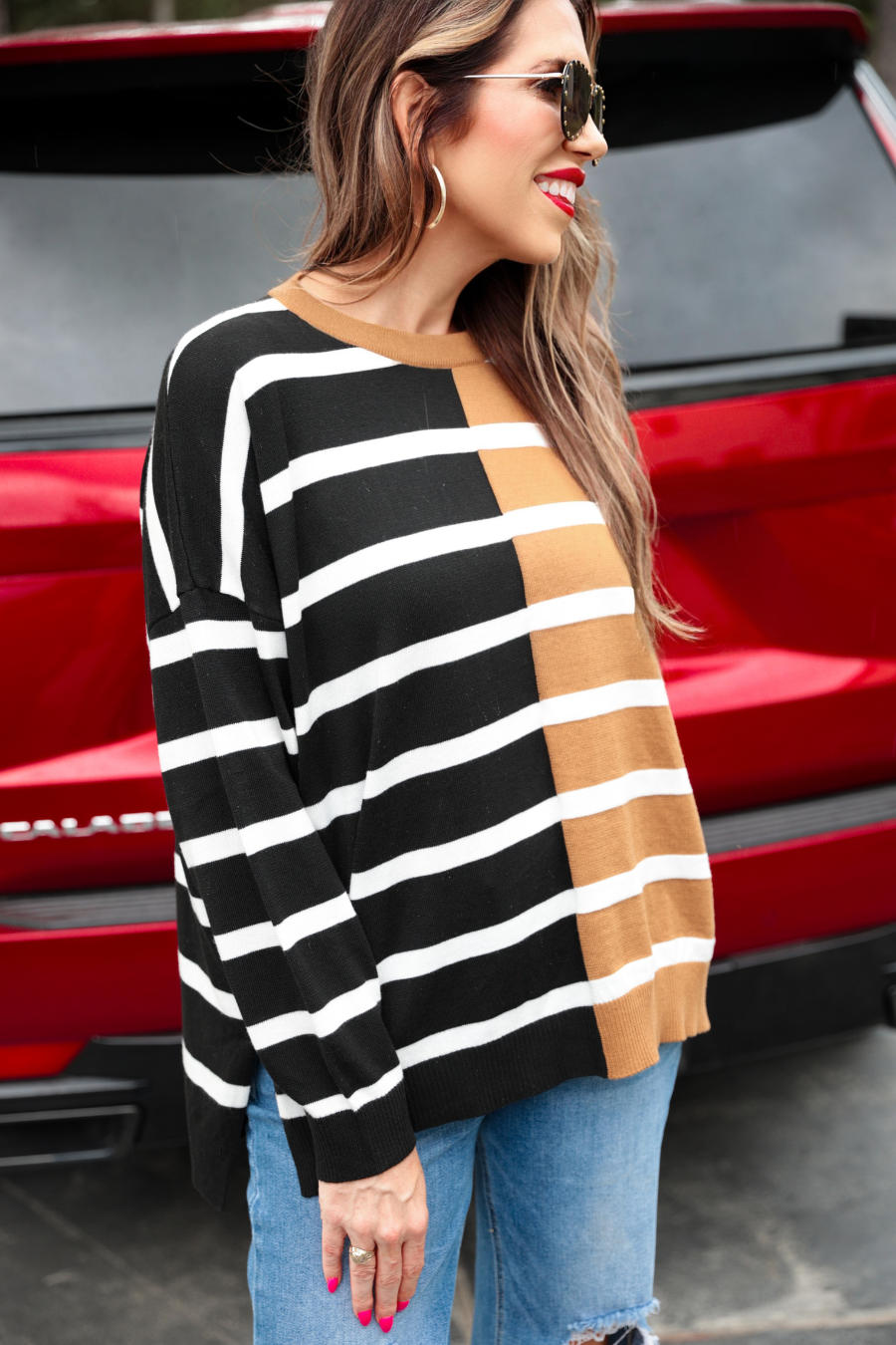 Parker Striped Sweater