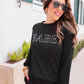 Babe Embroidered Ribbed Set