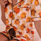 Harvest Hues Ruffle Pajama Set