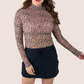 Keigan Mesh Top- Leopard