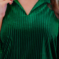 Eve Striped Velvet Top