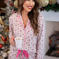 Santa's Favorite Ruffle Pajama Set
