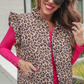 Clara Leopard Puffer Vest