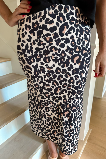 Midi Skirt- Side Hustle